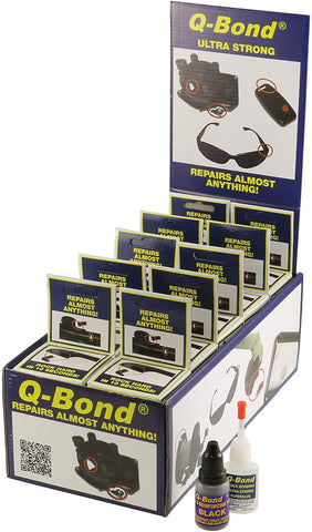 K Tool International Q Bond Adhesive Kit, Repairs And Reinforces, Plastics, Metals - 10 Pack KTI90003