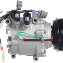AUTEX AC Compressor & A/C Clutch Replacement CO 10541AC Replacement for Civic 2001 1.7L and Prelude 2.2L 1997 1998 1999 2000 2001# 38810P5M016 57878 77599 6512266 2004913AM