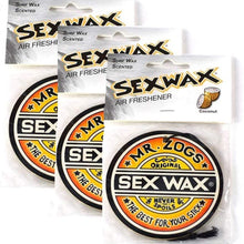 Sex Wax Air Freshener (3-Pack, Coconut) (Limited Edition)