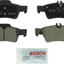 Bosch BC986 QuietCast Premium Ceramic Disc Brake Pad Set For Select Mercedes-Benz (CL, CLS, E, S, SL) 320, 350, 400, 430, 500, 550, 600; Rear