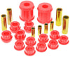 Prothane 13-302 Red Rear Upper and Lower Control Arm Bushing Kit