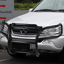 Replacement for Mercedes-Benz W163 M-Class Front Bumper Protector Brush Grille Guard (Black)