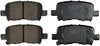 KFE KFE865-104 Ultra Quiet Advanced Premium Ceramic Brake Pad Rear Set for: 2002-2004 Honda Odyssey, 2003-2008 Pilot; 2001-2006 Acura MDX