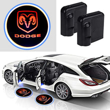 2Pcs For Mazda Car Door Logo Projector Lights LED Wireless Car Door Paste Courtesy Welcome Ghost Shadow Lights Lamp Suitable For Mazda All Models