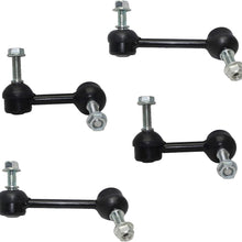 Detroit Axle - 4PC Front and Rear Stabilizer Sway Bar Links for 2002-2003 Chevy Trailblazer/Trailblazer EXT/GMC Envoy/Envoy XL/Isuzu Ascender/Olds Bravada