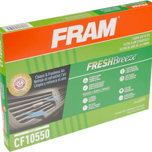 FRAM Fresh Breeze Cabin Air Filter Replacement for Car Passenger Compartment w/Arm and Hammer Baking Soda, Easy Install, CF8644A for Select Volkswagen and Audi Vehicles , white