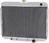 CoolingSky 62MM 4 Row Core Aluminum Radiator +2X12