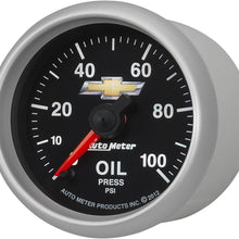 Auto Meter 880447 GM Series Electric Oil Pressure Gauge,2.3125 in.