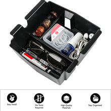 AAIWA Center Console Tray Organizer for Jeep JL, Organizer Insert Tray Replacement for 2018-2019 Jeep Wrangler JL/JLU 2020 Jeep Gladiator Truck, Armrest Box Secondary Storage