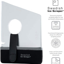 Swedish Ice Scraper ICE04 6mm Clear Frosted with Neoprene Holder