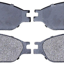 ACDelco 14D803M Advantage Semi-Metallic Front Disc Brake Pad Set