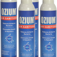 Ozium 8.0 Oz. Air Sanitizer & Odor Eliminator for Homes, Cars, Offices and More (4 Pack)