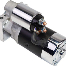 A-Team Performance Small Block Big Block 3.0 HP High Torque Starter Compatible with Chevrolet BB GEN. II, V V8, SB GEN. I V8, Black