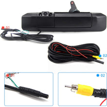 FEXON Rear View Camera Backup Camera Replacement for Toyota Tacoma 2005-2014 Tailgate Handle Camera Reverse Parking Camera Truck