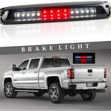 Sanzitop LED Third Brake Light Cargo Lamp Tail Light fit for 99-06 Chevrolet Silverado/GMC Sierra 1500-3500 HD, 2007 Chevrolet Silverado/GMC Sierra 1500-3500 HD Classic (Black Housing Smoke Lens)