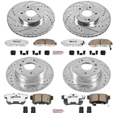 Power Stop K2298-26 Front & Rear Z26 Street Warrior Brake Kit Acura