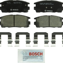 Bosch BC1275 QuietCast Premium Ceramic Disc Brake Pad Set For Select Chevrolet Captiva Sport, Equinox; GMC Terrain; Pontiac Torrent; Saturn Vue; Suzuki XL-7; Rear