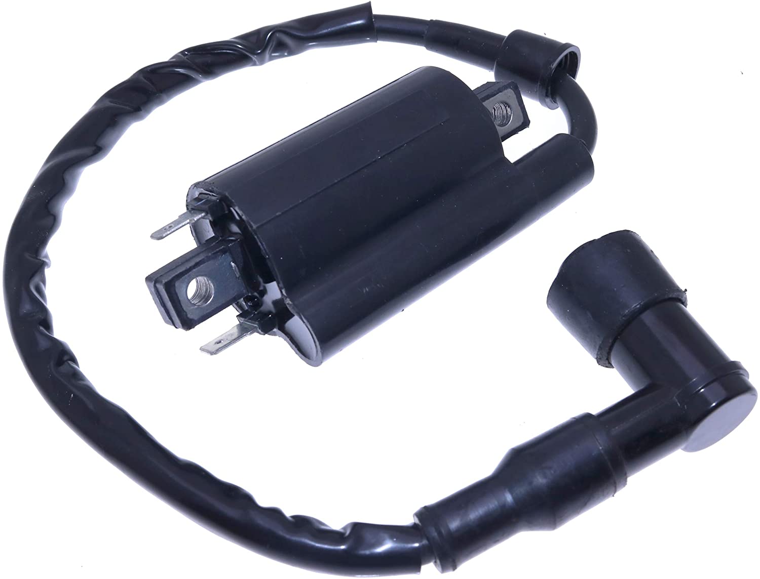 Ignition Coil Compatible with Kawasaki 21121-2064 21121-2076 21121-2083 John Deere AM120732 fits models FD440 FD501V FD590V FD611V