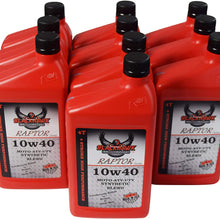 Blackhawk Lubricants Raptor 4T 10W40 4 Stroke Ester Synthetic Blend High Performance Engine Oil 10W-40 1 Quartt (10)