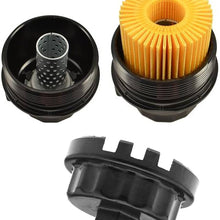 Oil Filter Wrench,Oil Filter Cap Removal Tool for Camry RAV4 Highlander Sienna Tundra 2.5L to 5.7L with Cartridge Style Oil Filter Housings