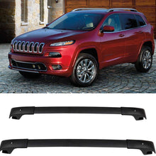 OCPTY Cross Bars Roof Rack Fit For Jeep Cherokee 2014-2019 Luggage Racks Rooftop Cargo Carrier Bag Luggage Kayak Canoe Bike Snowboard Skiboard