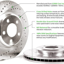 [Front + Rear] Max Brakes Premium XD Rotors SY035723