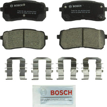Bosch BC1302 QuietCast Premium Ceramic Disc Brake Pad Set For 2007-2012 Hyundai Veracruz; 2015-2017 Kia Sedona; Rear