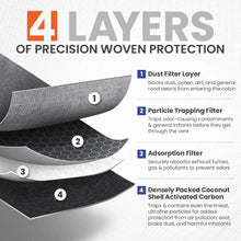 Spearhead Premium Breathe Easy Cabin Filter, Up to 25% Longer Life w/Activated Carbon (BE-161)