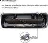 Replacement for Ford F-150 2004-2008 Explorer Sport Trac 2007-2010 Lincoln Mark LT 2006-2008 High Mount LED 3rd Tail Brake/Cargo Light (Black+Clear LEDs)