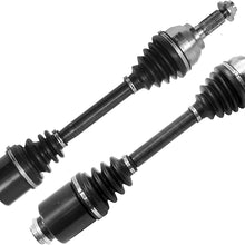 DTA DT1230120602 Front Driver & Passenger Side Premium CV Axles Fits 2012-2014 Mazda 5, With Automatic Transmission Only