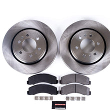 Power Stop KOE3167 Autospecialty By Power Stop 1-Click Daily Driver Brake Kits Front Incl. 13.78 in. OE Replacement Rotors w/Z16 Ceramic Scorched Brake Pads Autospecialty By Power Stop 1-Click Daily Driver Brake Kits