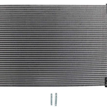 QUALINSIST A/C Air Condenser Assembly for 2005-2009 2018 F-ord Mustang