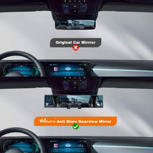 Wikomo Rear View Mirror, Convex Rearview Mirror Interior Clip on Wide Angle Rear View Mirror to Reduce Blind Spot Effectively