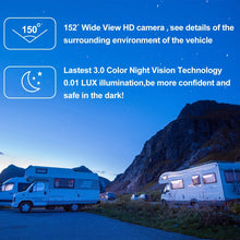 Backup Camera with 7‘’ Monitor for car/Trucks/Trailer/RVs/Camper/Van/Pickup Xroose 1080P Ip69k Waterproof Night Vision FY03