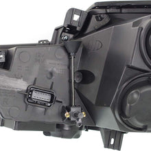 Headlight Assembly Compatible with 2003-2007 Cadillac CTS Halogen Passenger Side