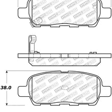 StopTech 305.09050 Street Select Brake Pads with Hardware