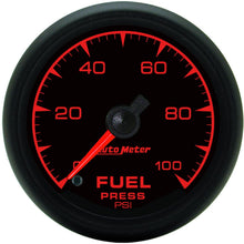 Auto Meter 5963 ES 2-1/16" 0-100 PSI Full Sweep Electric Fuel Pressure Gauge