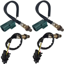 4Pcs Oxygen Sensor Upstream + Downstream O2 Sensor Premium 234-5060,234-5060,234-4835,234-4835 for Infiniti QX56 Nissan Armada 5.6L