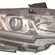 CPP Right Plastic Headlight for 2016 Honda Civic