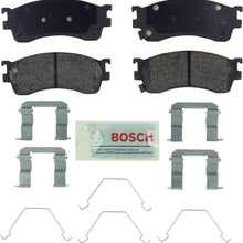 Bosch BE893H Blue Disc Brake Pad Set with Hardware for 2001-03 Mazda Protégé Vehicles - FRONT