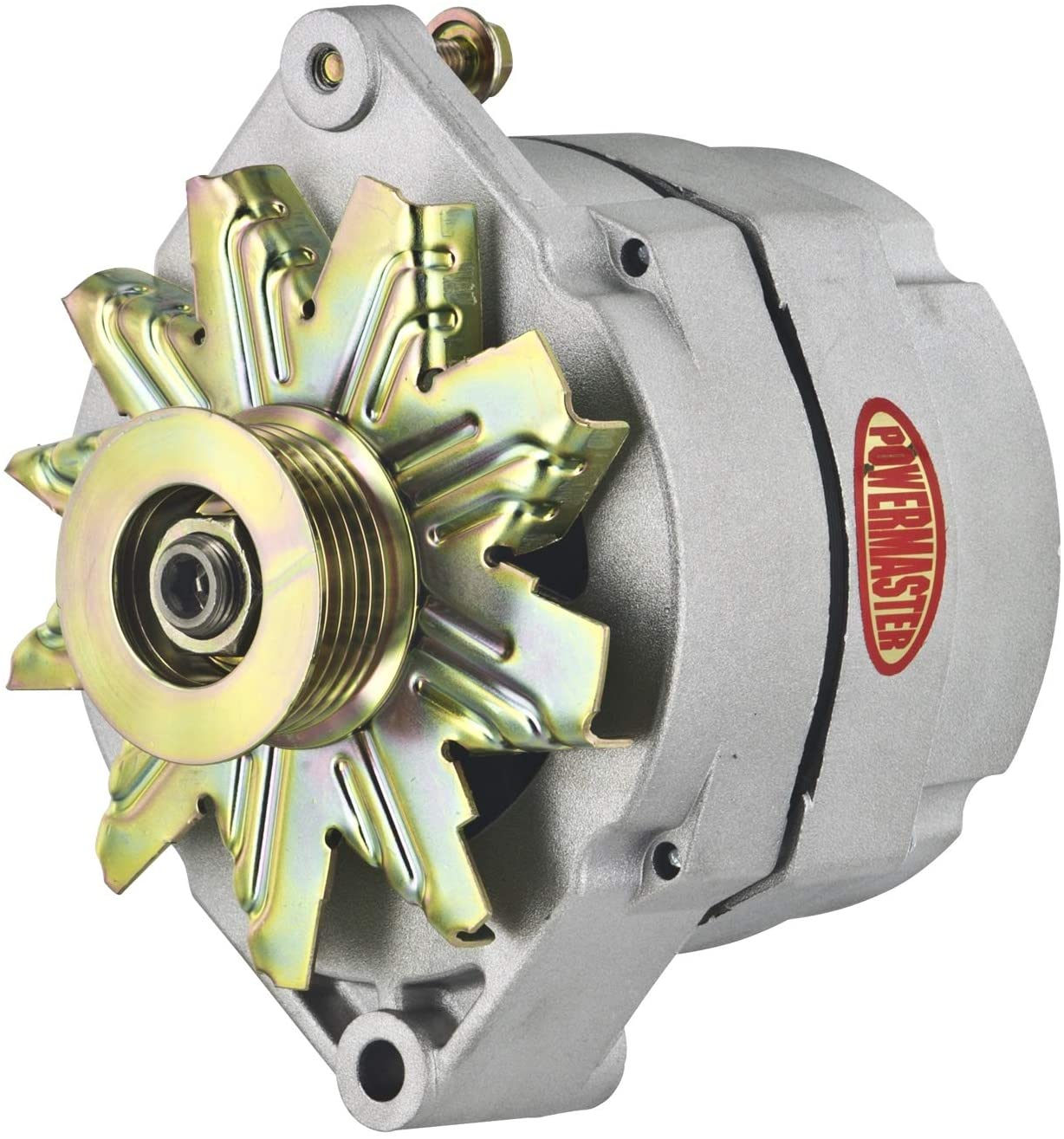 Powermaster 7294-104 Natural Alternator (12SI 100A 6 Groove Pulley 1 or 3 Wire)