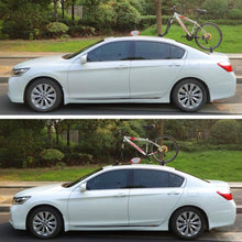 IMT Bike Rack for Car Roof, Vacuum Suction Cup Bicycle Carrier Aluminium Alloy Roof Rack, with 5 Adapters for Most Bikes, 9x100mm/12x100mm/15x100mm/15x110mm/20x100mm/20x110mm