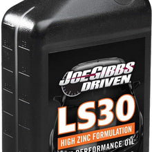 Joe Gibbs Driven Racing Oil 02907 LS30 5W-30 Synthetic Oil, (Pack of 12)