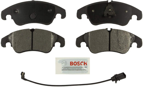 Bosch BE1322 Blue Disc Brake Pad Set for Select Audi A4, A4 Quattro, A5, A5 Quattro, A6, A6 Quattro, A7 Quattro, allroad, Q5, S4, S5; Mercedes-Benz E300 - FRONT