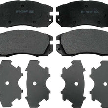 ACDelco 17D563 Professional Organic Front Disc Brake Pad Set