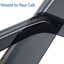 Goodyear Shatterproof in-Channel Window Deflectors for Ford F150 2015 2016 2017 2018 2019 2020 SuperCrew, Rain Guards, Window Visors for Cars, Truck Accessories, Vent Deflector,4 pcs – GY003407