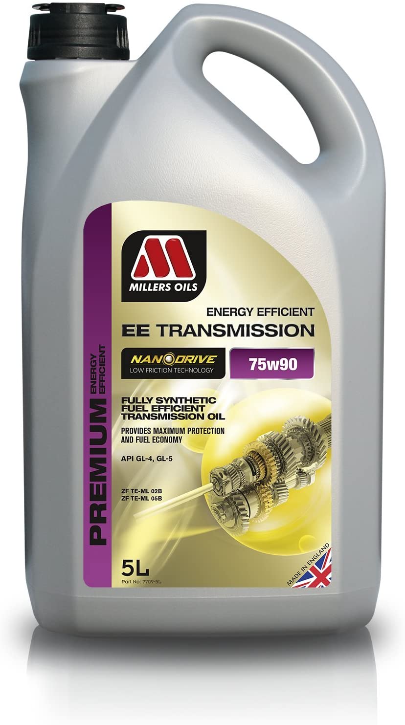 Millers Oils 7709GG EE Transmission Oil, 75W90 - 5L jug