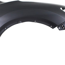Fender Compatible with NISSAN ROGUE 2014-2018 RH Steel Assembly (Hybrid Model 2017)