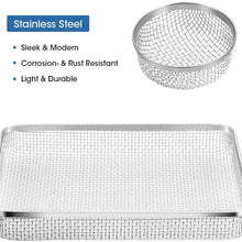 BougeRV RV Flying Insect Screen RV Furnace Vent Cover RV Bug Screen Covers Water Heater Screen Stainless Steel Mesh for RVs/Campers/Trailers (3Pack)