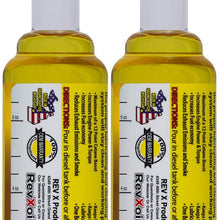 REV X Super Ultimate Kit for Diesel - 4oz High Performance Oil Additive (2) + 8oz Ultimate Fuel Treatment (2)